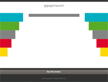 Tablet Screenshot of gigagame.com